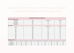 Visual Chart Performance Analysis Table Excel | Template Free Download ...