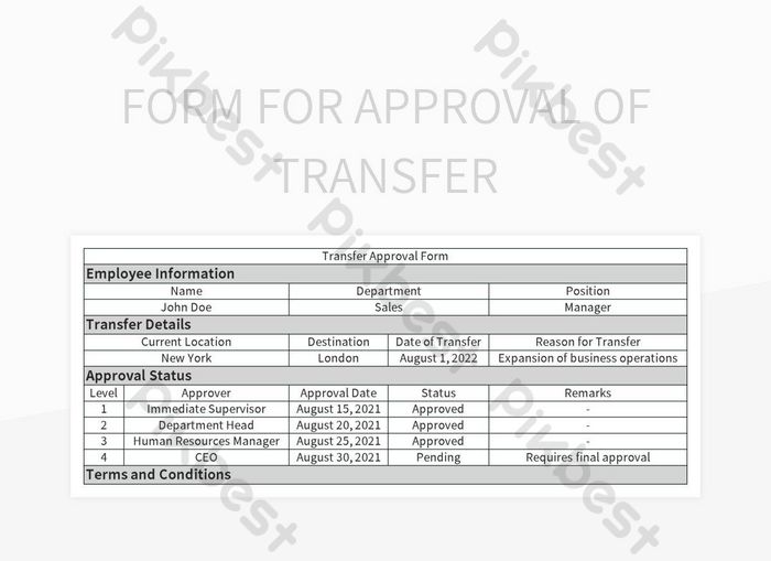 Transfer Approval Form: A Guide To Getting Your Request Approved Excel Transfer Approval Form: A Guide To Getting Your Request Approved Excel