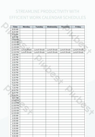 Streamlining Employee Scheduling With An Efficient Calendar Solution ...