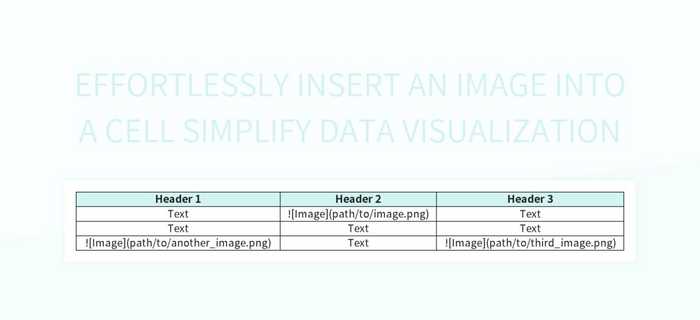 Simplify Data Visualization By Easily Adding An Image To A Cell Excel ...