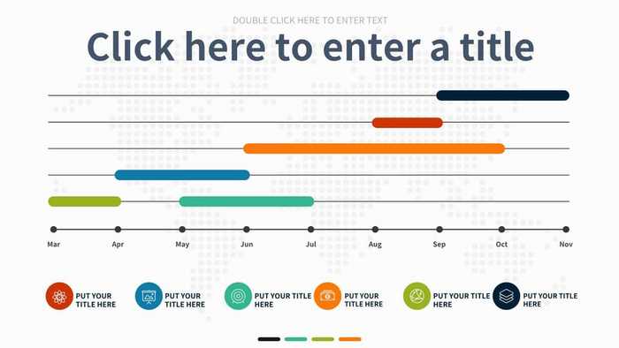 Bar Chart With Different Colored Lines PowerPoint | Template Free ...