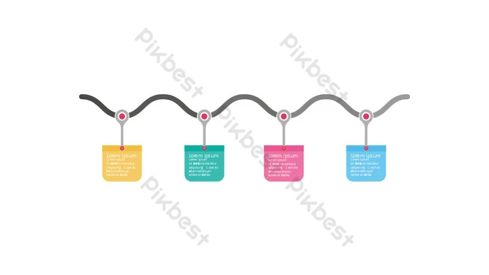 Business Process Sequence Chart PPT Element PowerPoint | PPTX Template ...