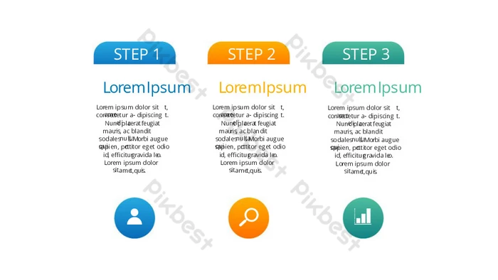 Linear Flow Chart PPT Element PowerPoint | PPTX Template Free Download ...